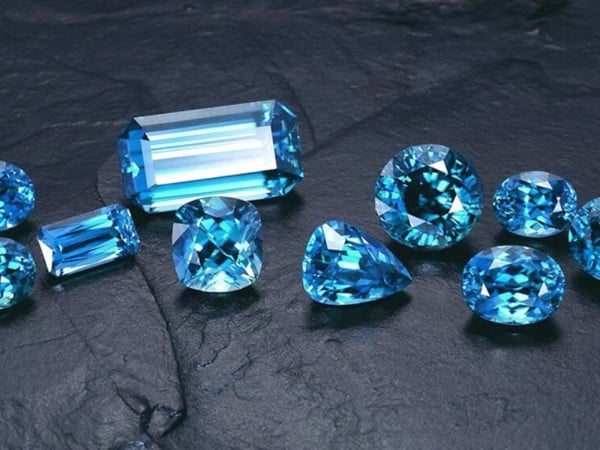 Đá Zircon xanh - mang vẻ đẹp tựa như kim cương
