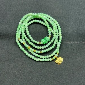 vòng thiết kế đá ngọc xanh táo Jadeite Jade