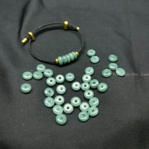 vòng vải đá lam ngọc jadeite jade