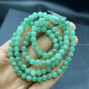 vòng vip đá ngọc xanh táo Jadeite Jade