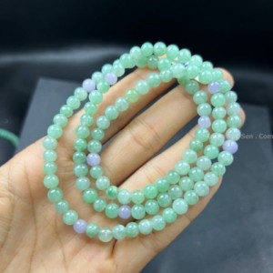 vòng vip đá ngọc xanh táo Jadeite Jade
