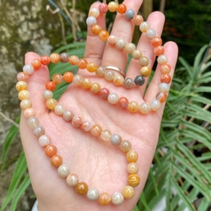chuỗi 108 đá san hô quấn 3
