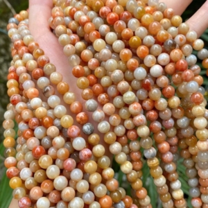chuỗi 108 đá san hô quấn 3