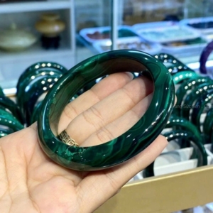 vòng bản đá Malachite