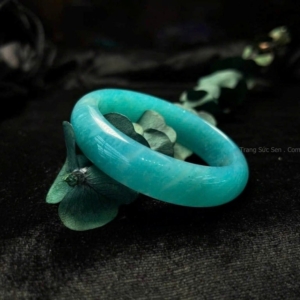 vòng bản đá Amazonite