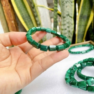 vòng tay đá Malachite