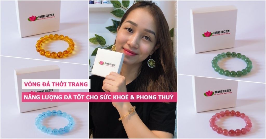vòng tay đá thạch anh phong thủy