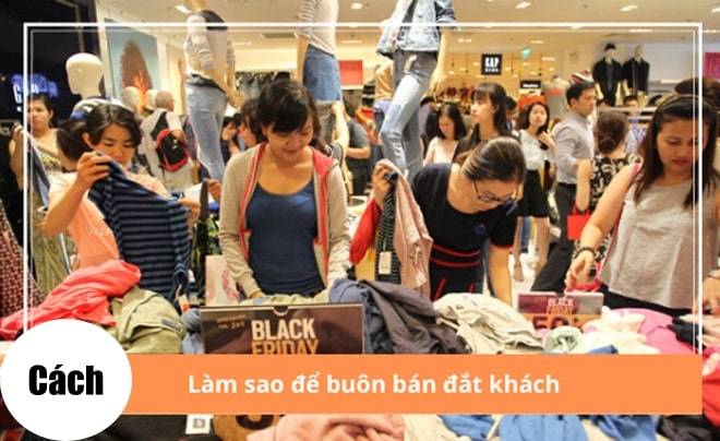 cửa hàng đông khách