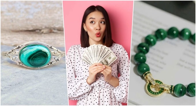 Giá đá Malachite